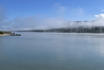 Pêche lac saint point